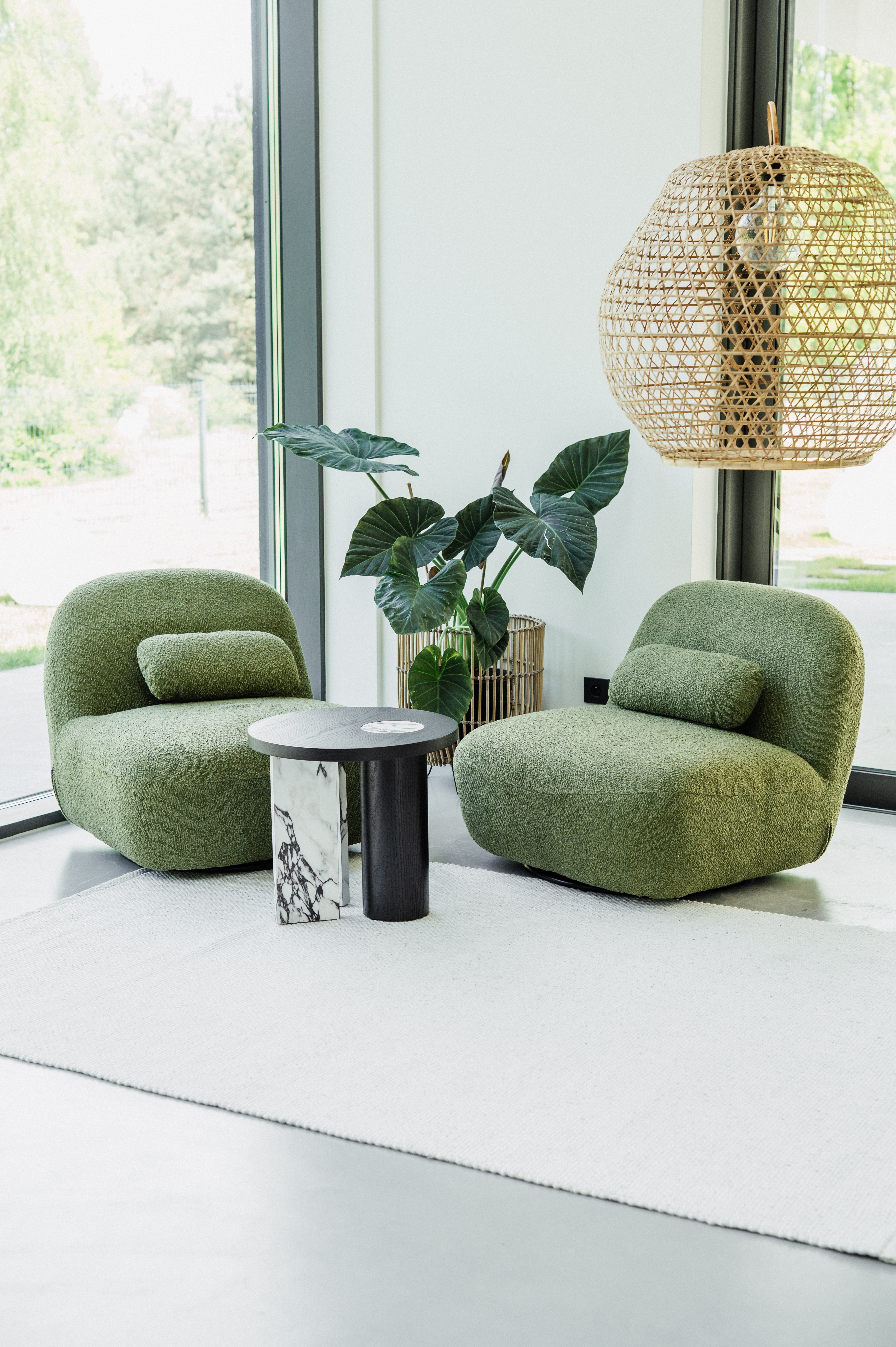 ZEN GREEN ARMCHAIR