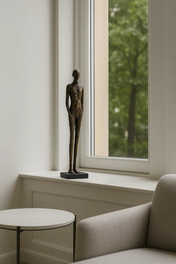 CHRISTIANO M COPPER DECORATIVE FIGURINE