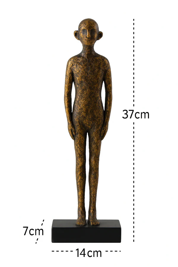 CHRISTIANO S COPPER DECORATIVE FIGURINE