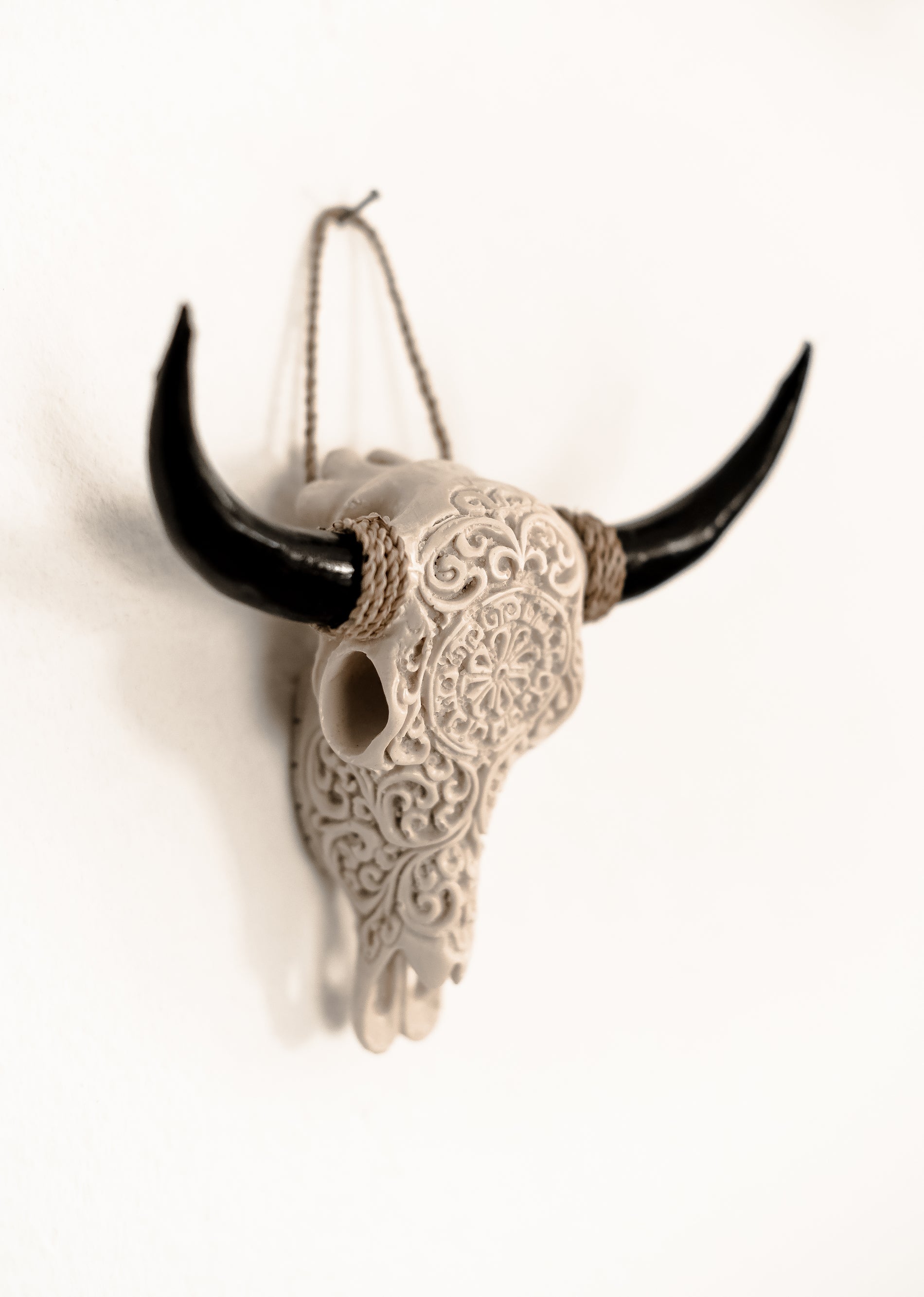 Bull Head Decor - Hang Wall Decor - Monnarita - handmade decor