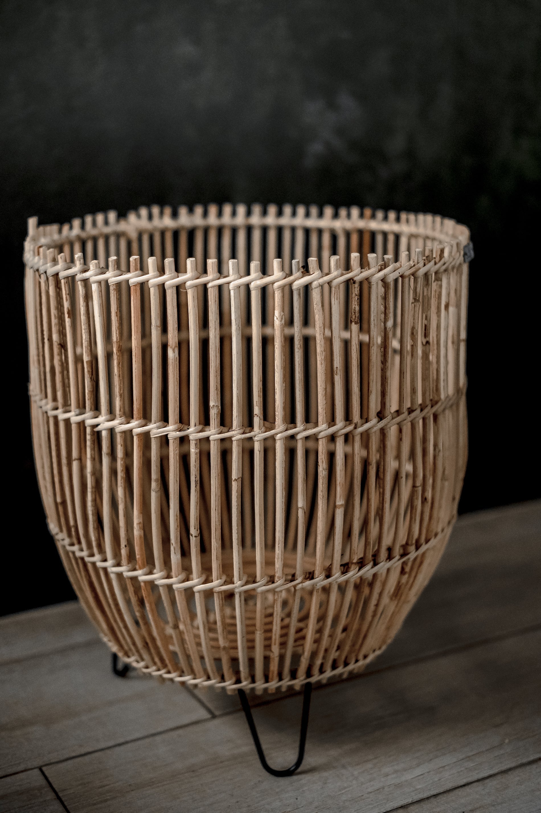 Flower Stand/Pot - Rattan Pot - Boho Style Decor - Monnarita - handmade decor