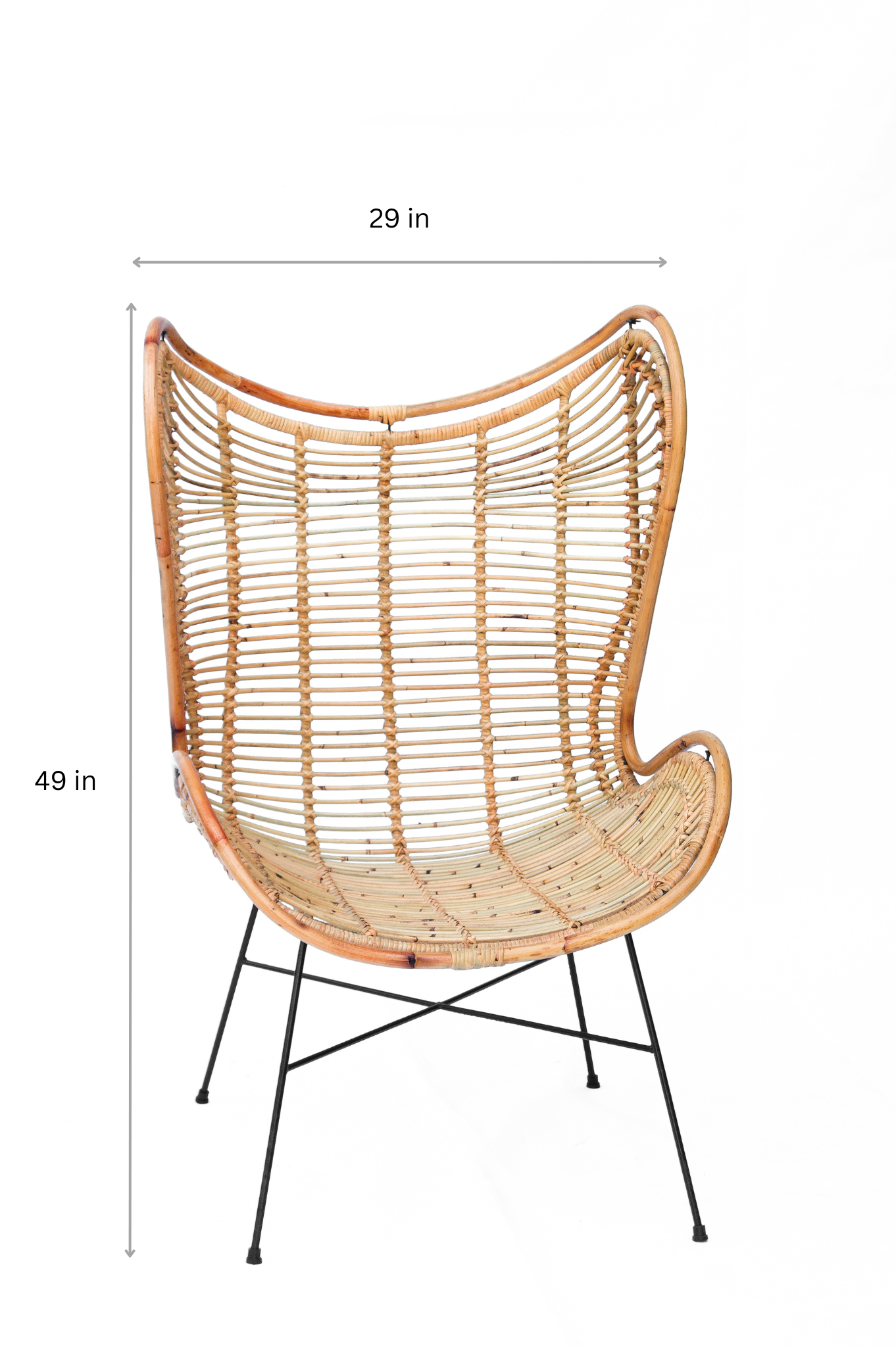 RATTAN CHAIR ISLA LIGHT